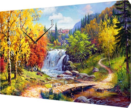 Часы на холсте 40х50 У8